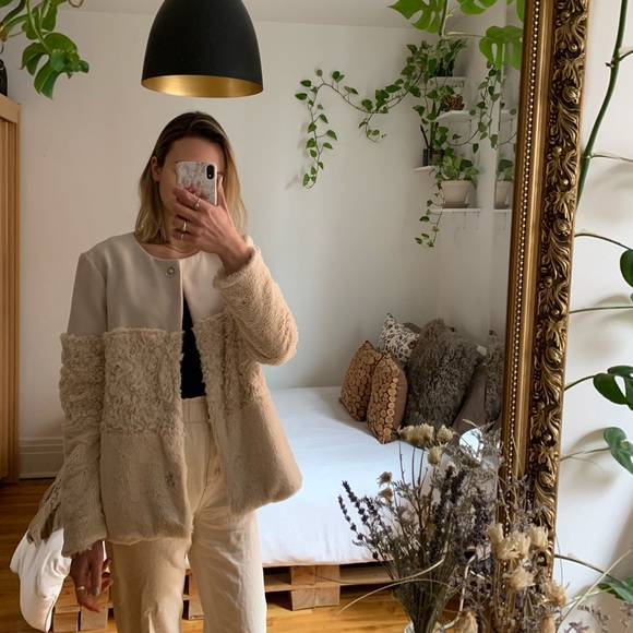 Light pink textured jacket - Picture 2 of 6